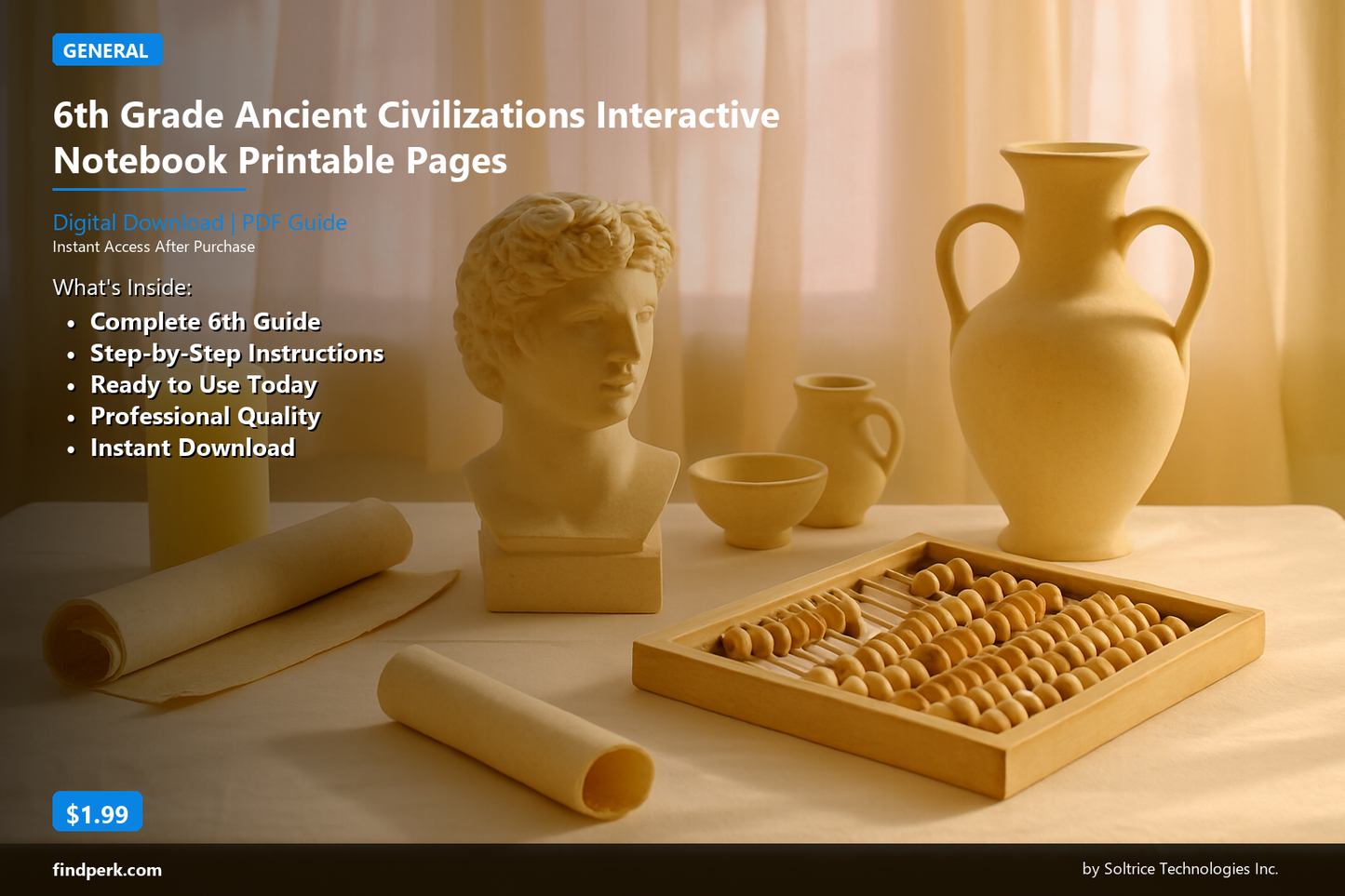 6th Grade Ancient Civilizations Interactive Notebook Printable Pages