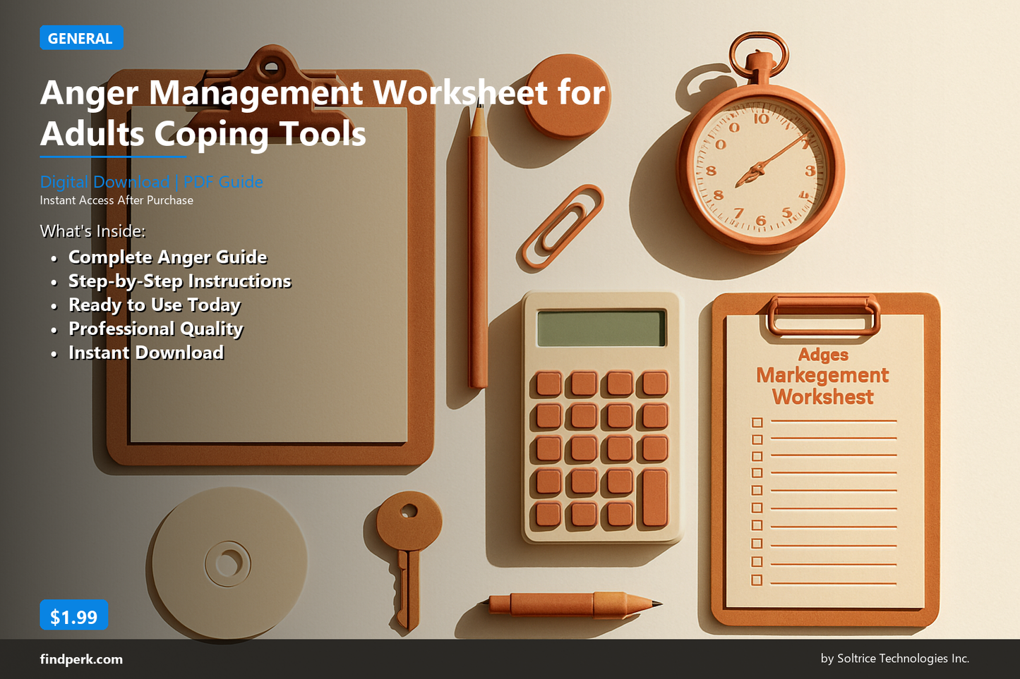 Anger Management Worksheet for Adults Coping Tools