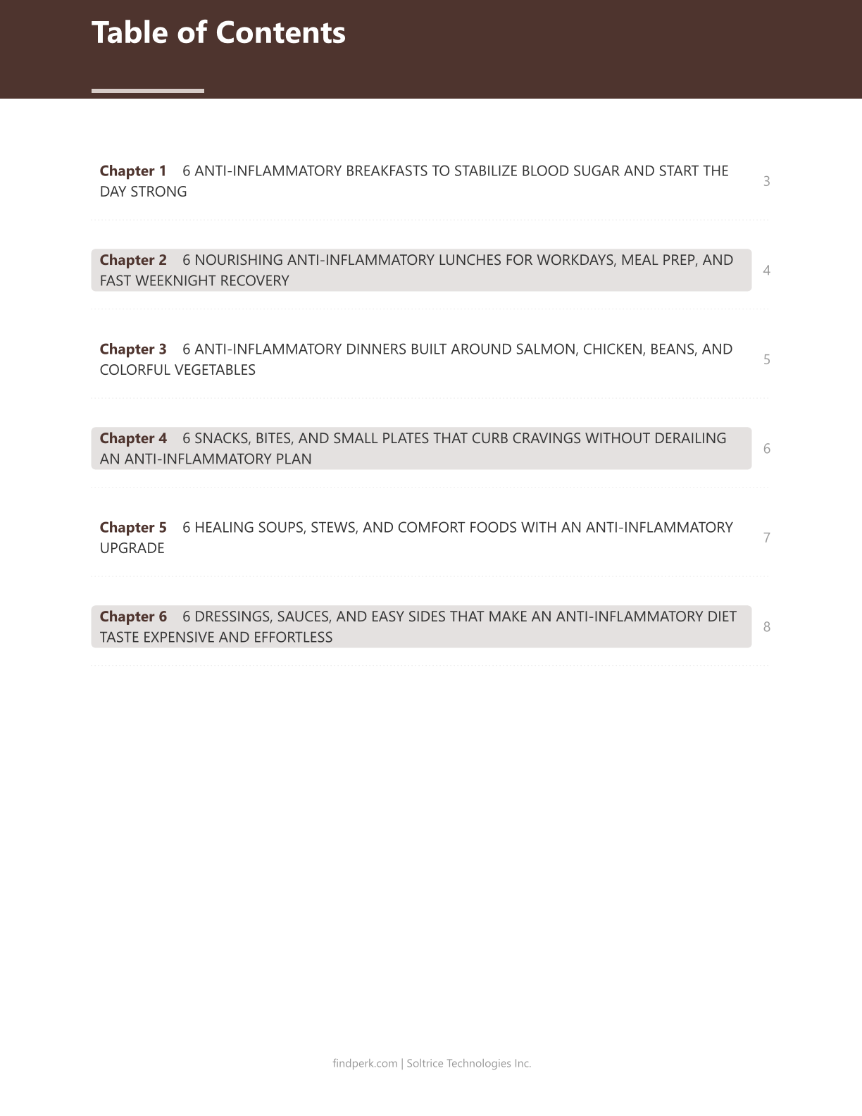 Anti-Inflammatory Diet Guide Foods List and Recipes