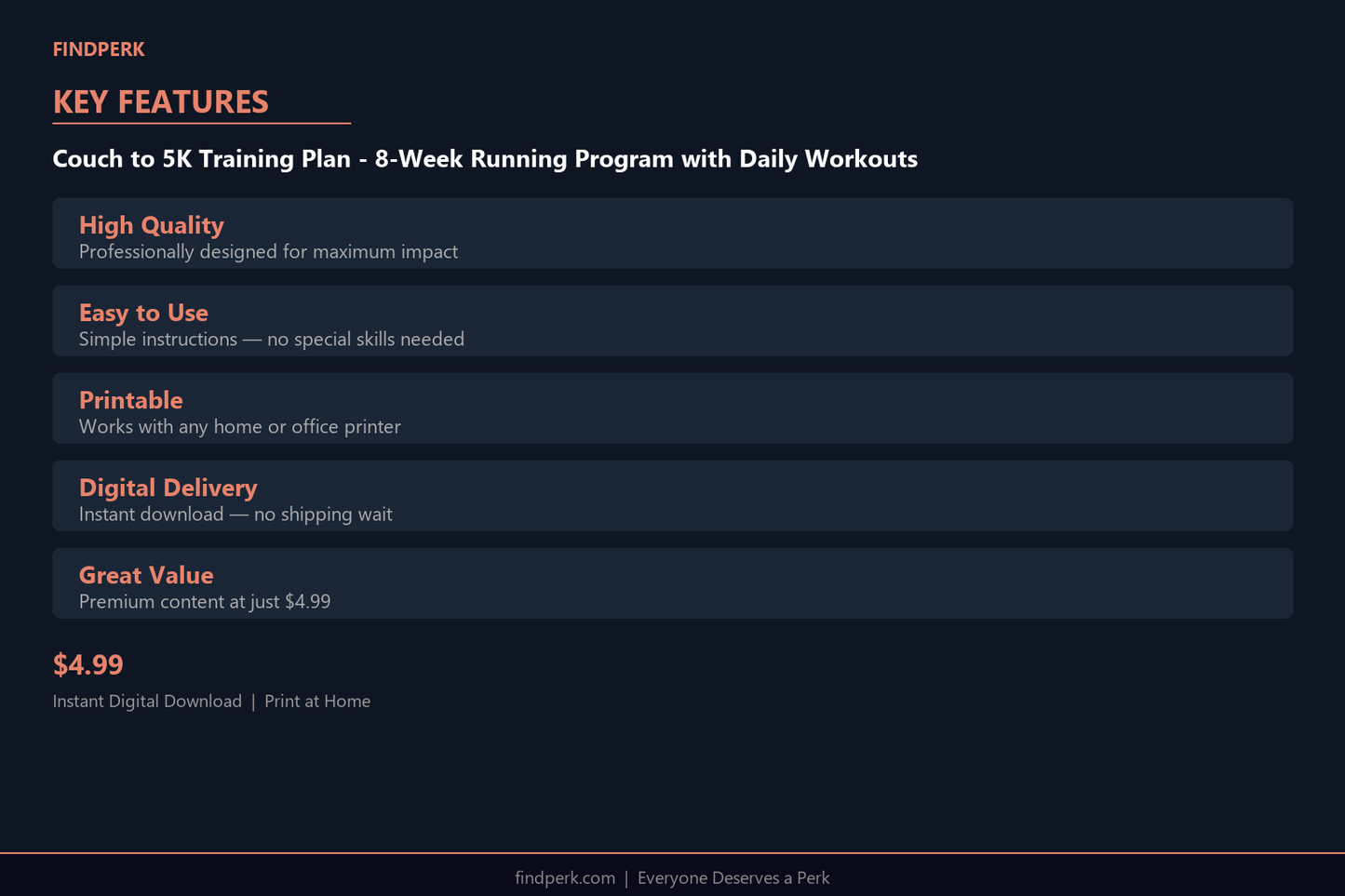 Couch to 5K Training Plan - 8-Week Running Program with Daily Workouts