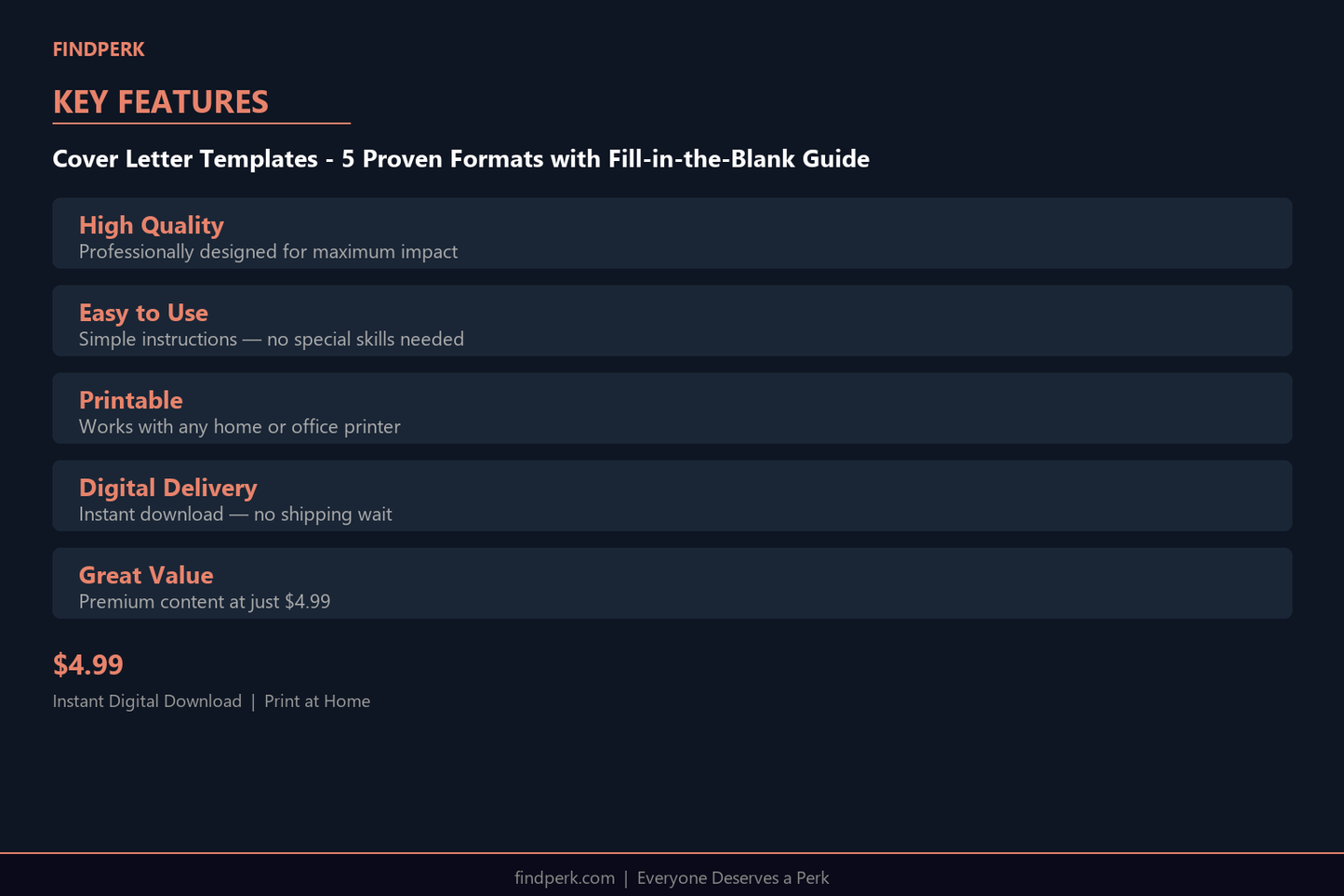 Cover Letter Templates - 5 Proven Formats with Fill-in-the-Blank Guide