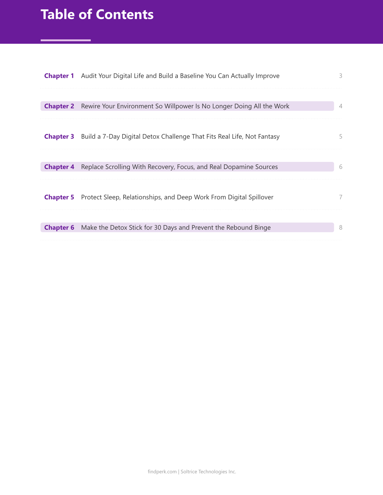 Digital Detox Challenge — Self-Care Guide PDF