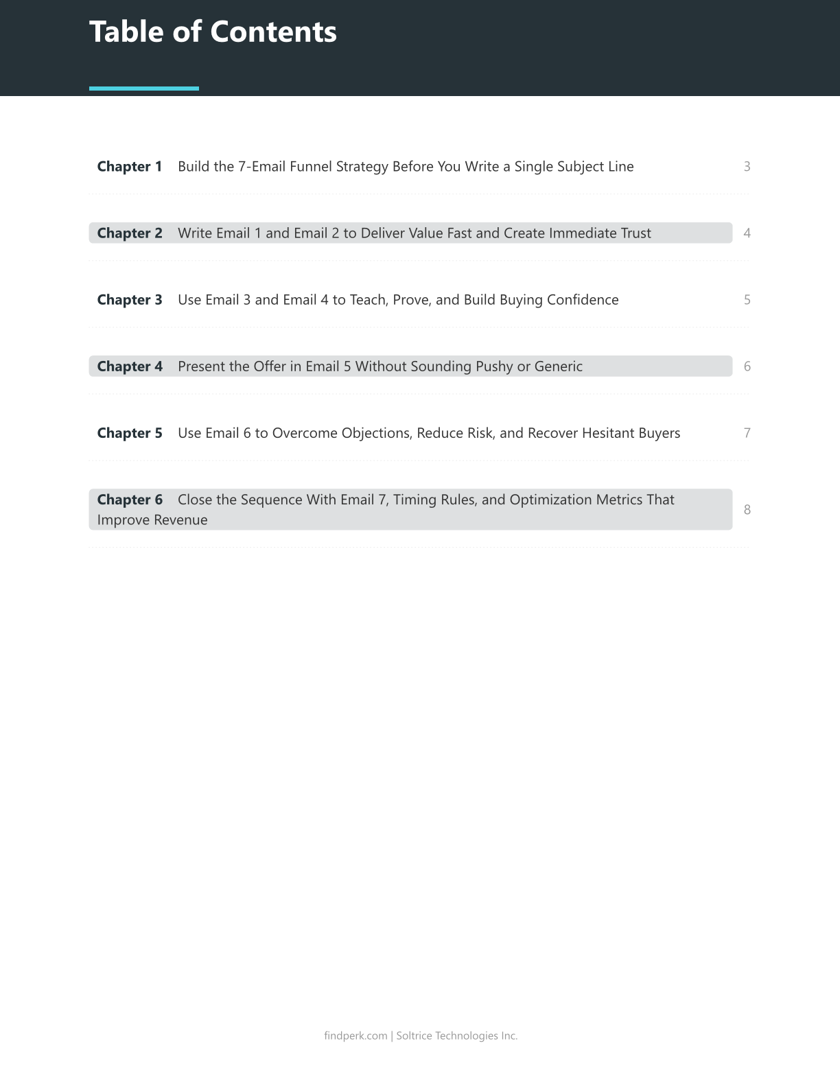 Email Marketing Funnel Template 7-Email Sequence