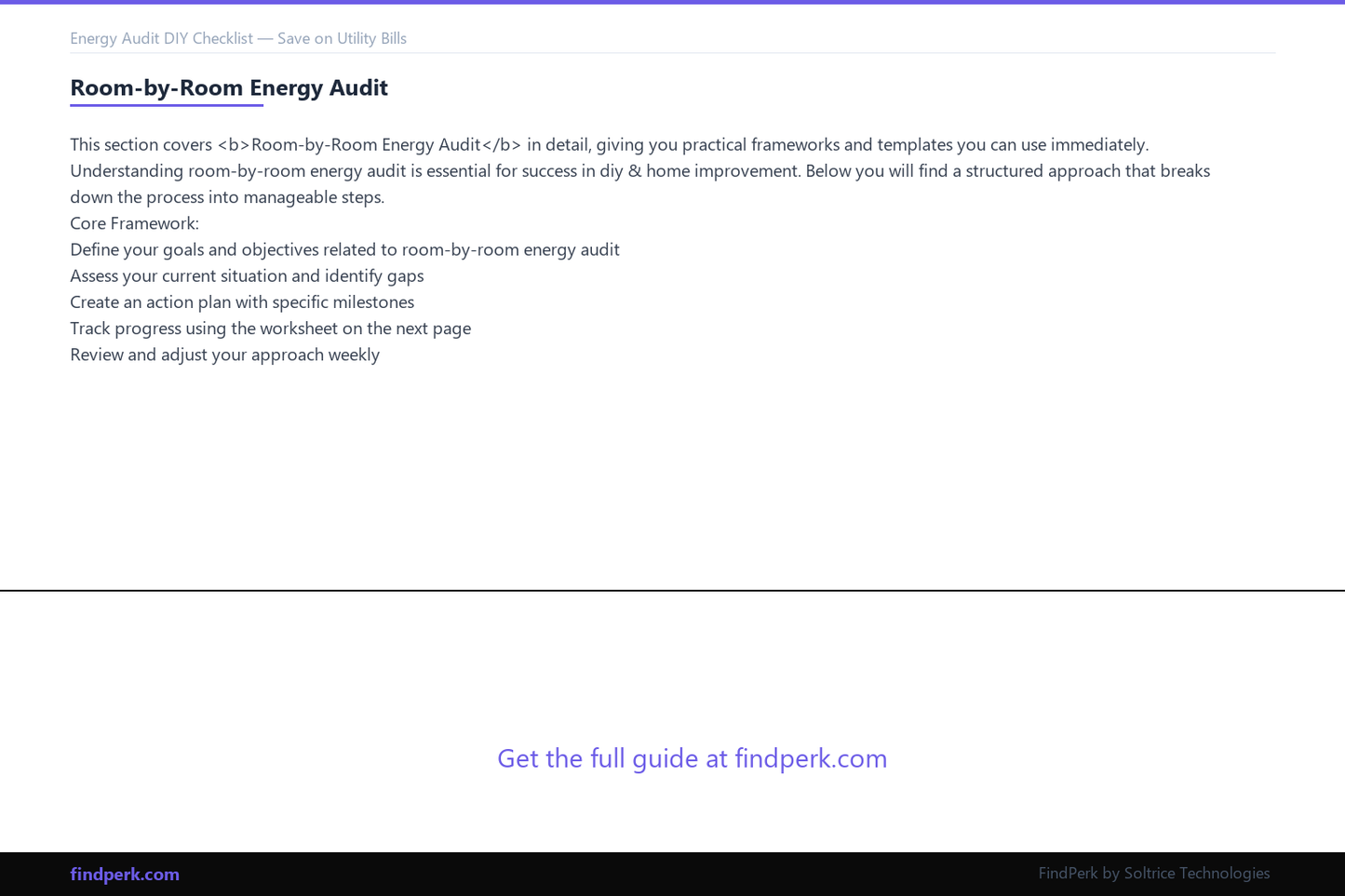 Energy Audit DIY Checklist — Save on Utility Bills