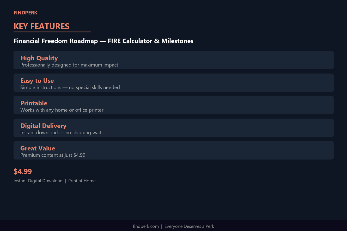 Financial Freedom Roadmap — FIRE Calculator & Milestones