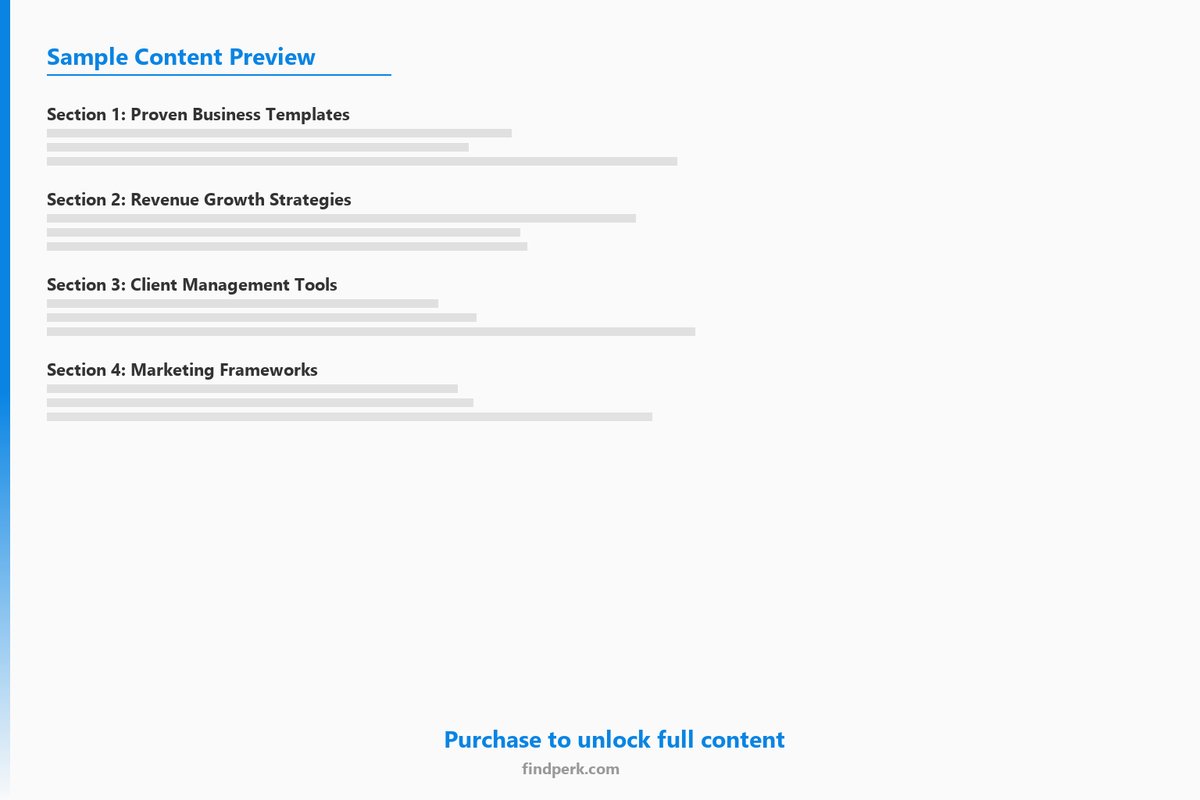 Quarterly Business Review Template KPI Dashboard - Content Preview
