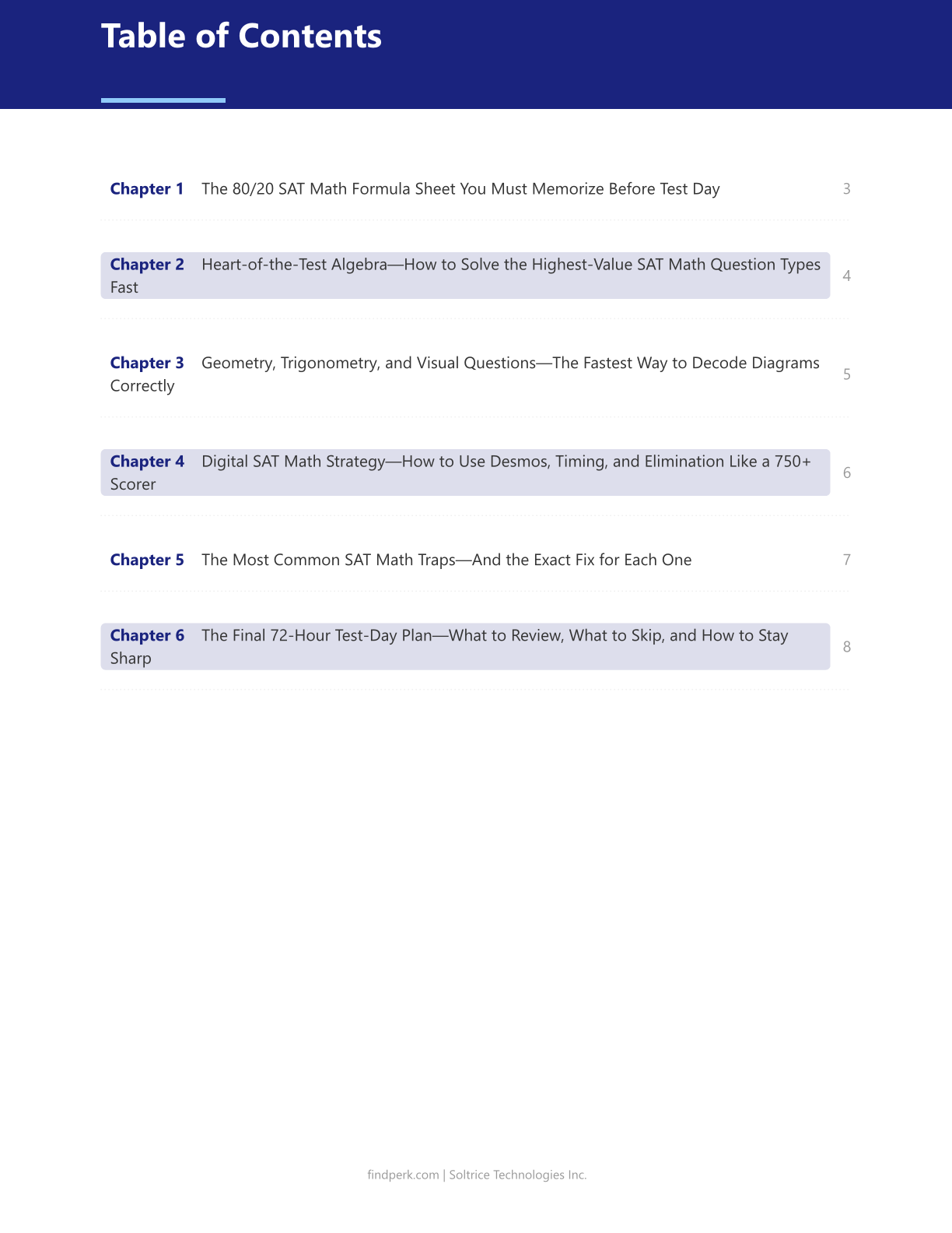 SAT Math Cheat Sheet: Essential Formulas & Test-Day Strategies