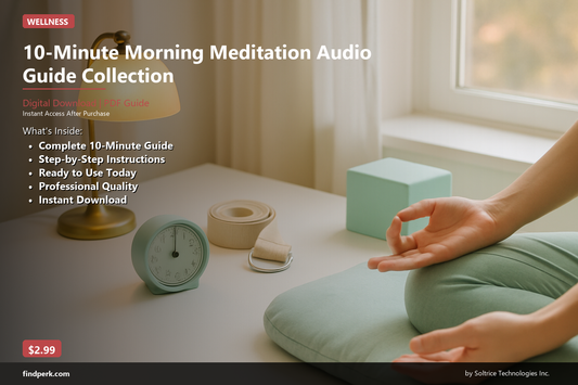 10-Minute Morning Meditation Audio Guide Collection