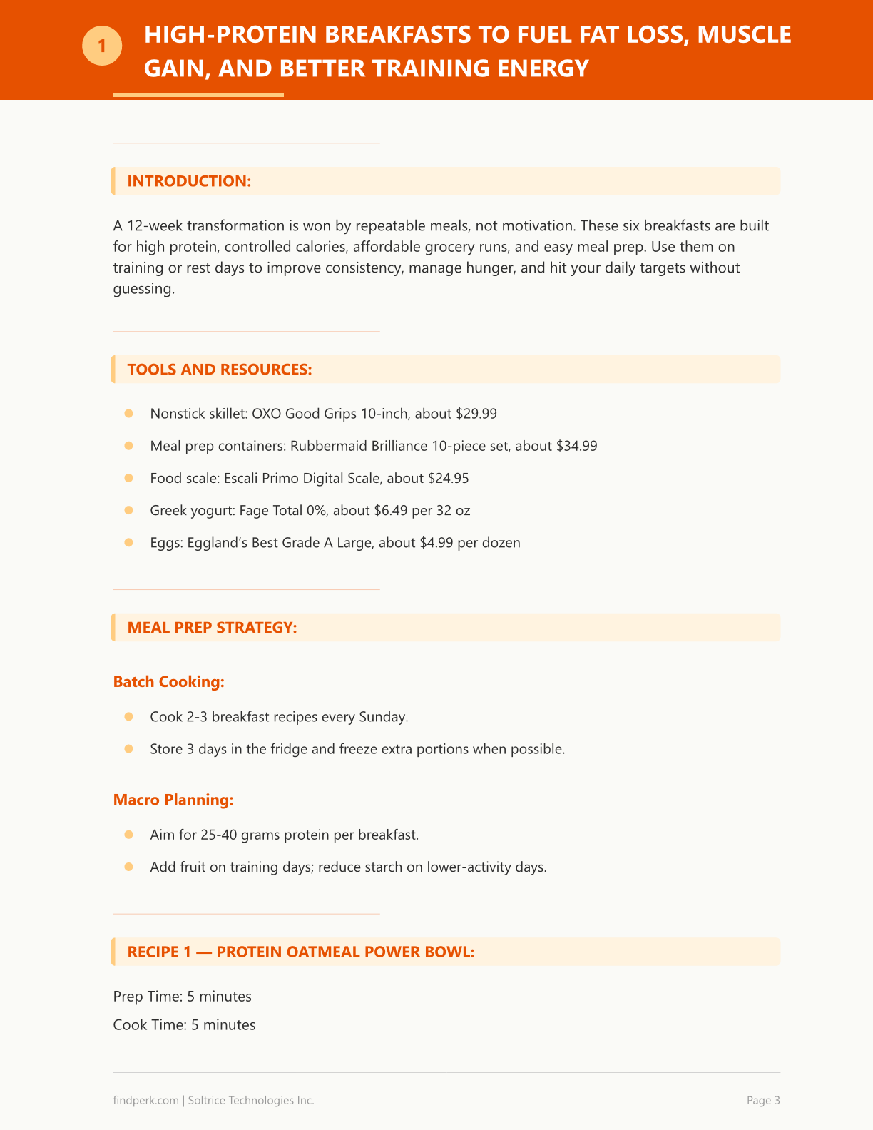 12-Week Body Transformation Plan - Home & Gym Workouts with Meal Prep Guide