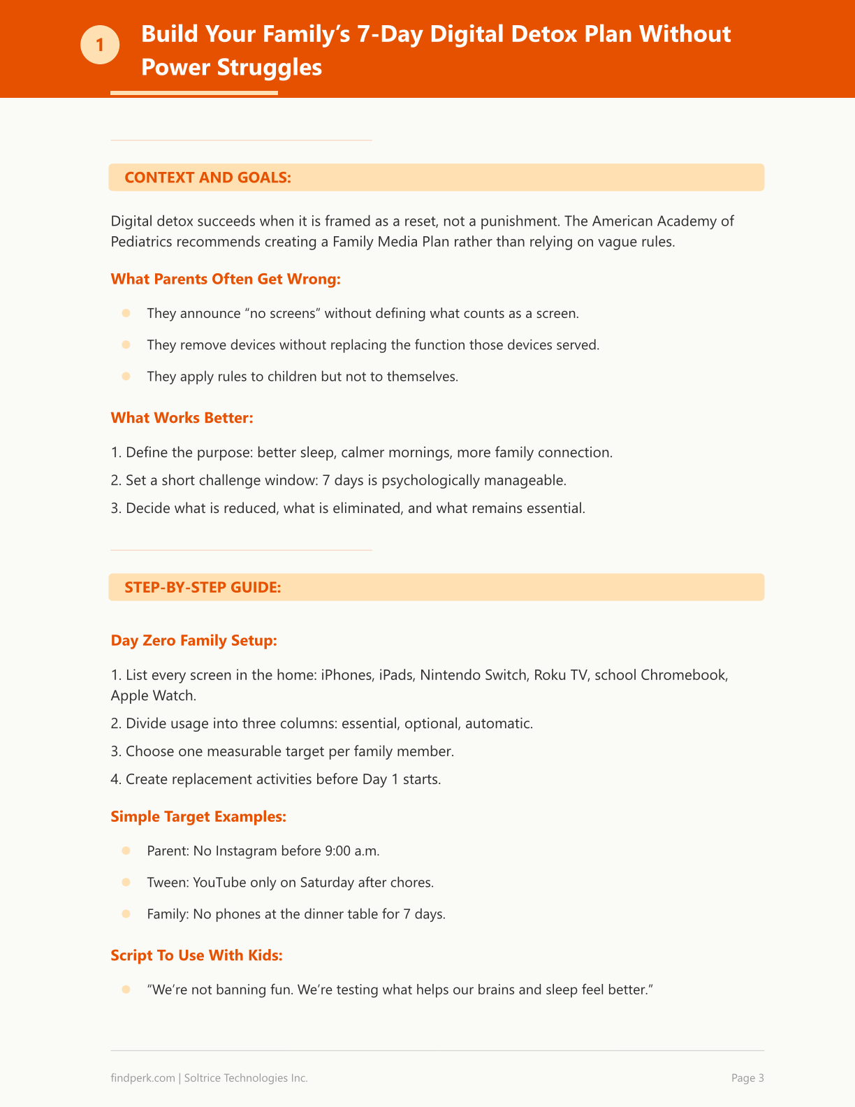 7-Day Digital Detox Challenge - Screen Time Reset & Mindful Tech Guide