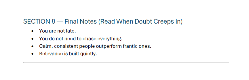 Stay Relevant in the Age of AI (Without Panic) | Career Clarity Guide