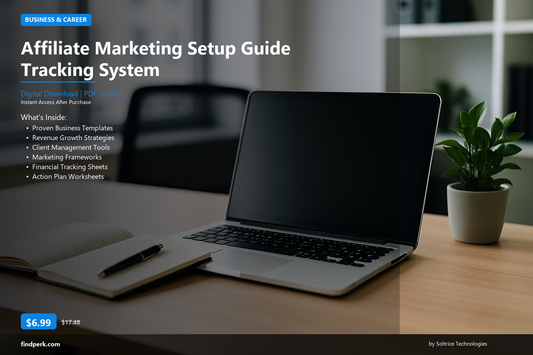 Affiliate Marketing Setup Guide Tracking System - Cover
