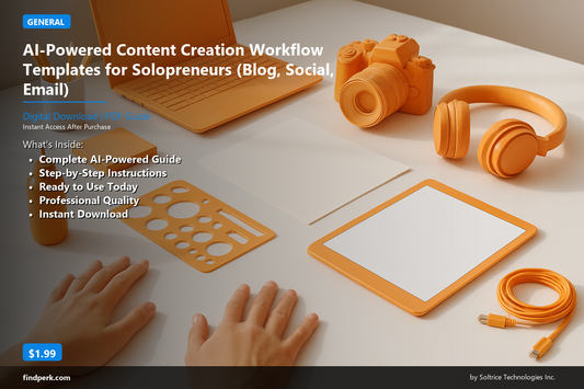 AI-Powered Content Creation Workflow Templates for Solopreneurs (Blog, Social, Email)