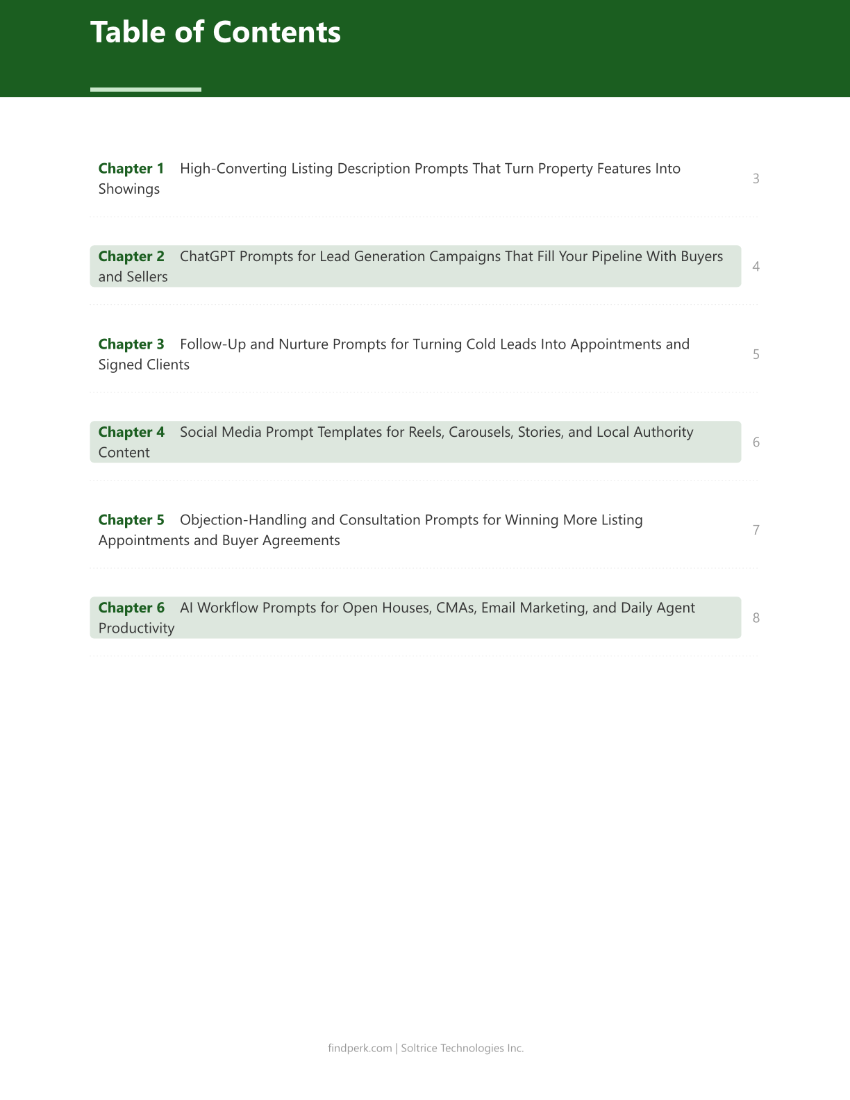 AI Prompt Pack for Real Estate Agents - 200 ChatGPT Prompts for Listings & Leads