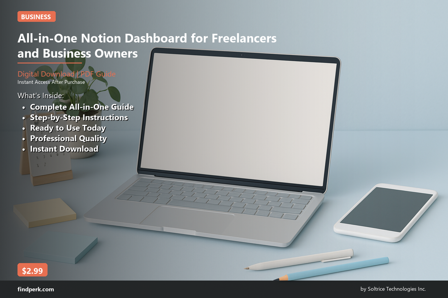 All-in-One Notion Dashboard for Freelancers and Business Owners
