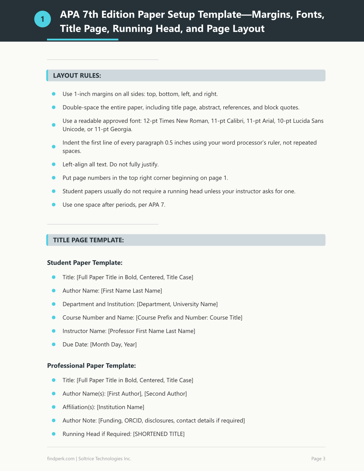 APA 7th Edition Research Paper Template - Formatting Guide, Citations & Sample Paper