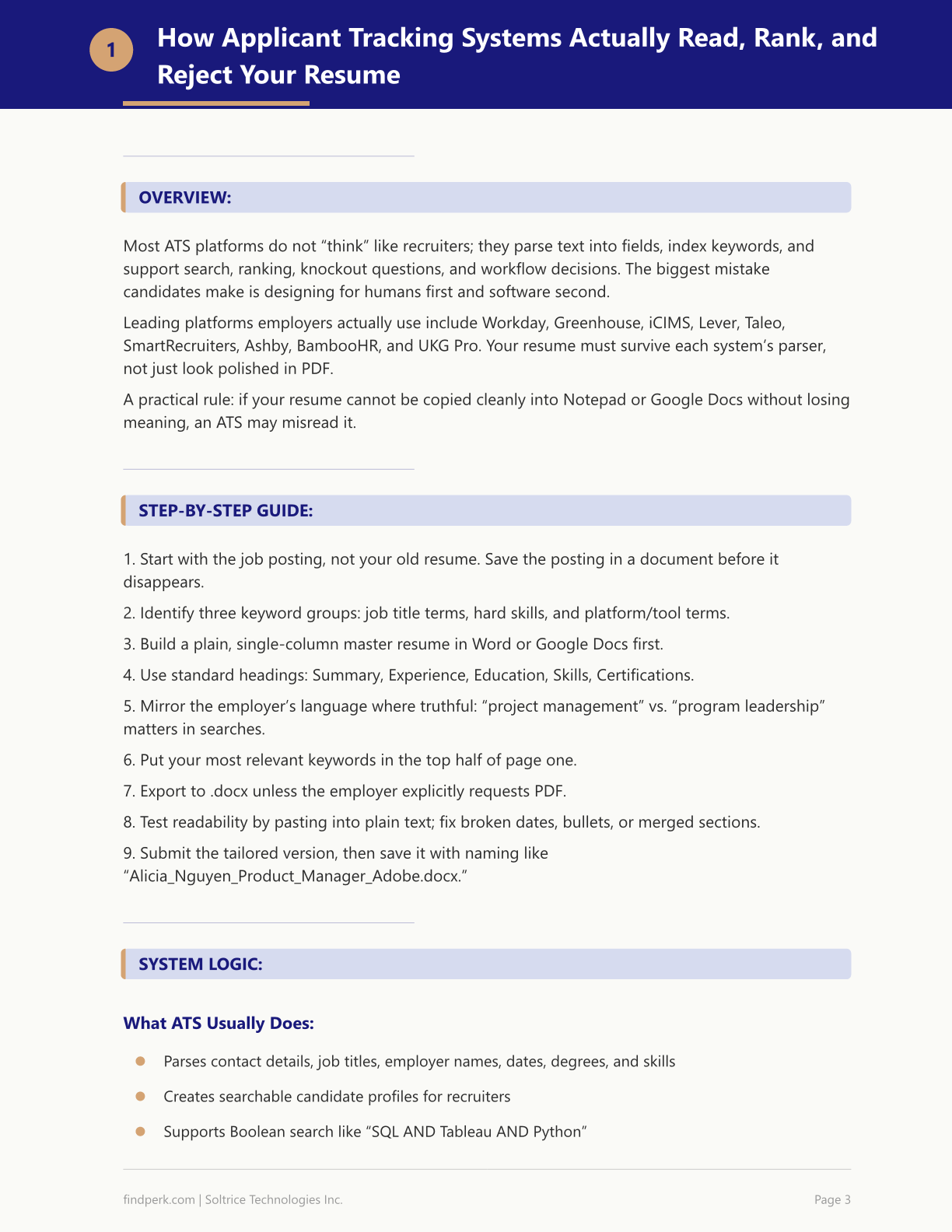ATS Resume Builder Guide - Beat Any Applicant Tracking System