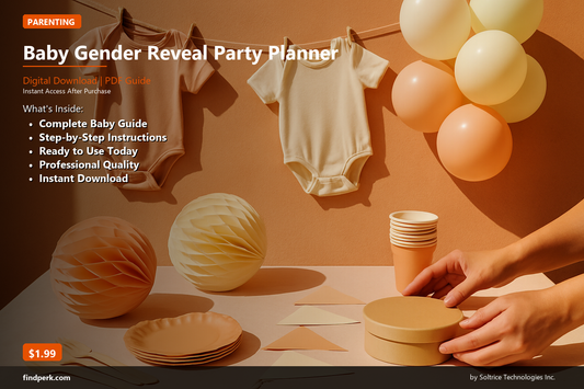 Baby Gender Reveal Party Planner