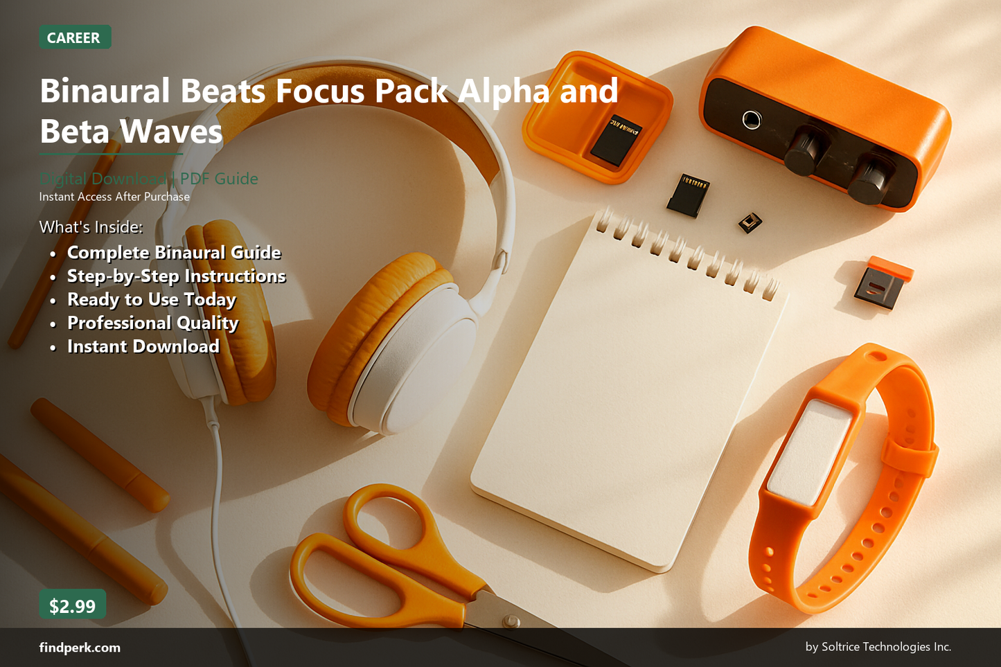 Binaural Beats Focus Pack Alpha and Beta Waves