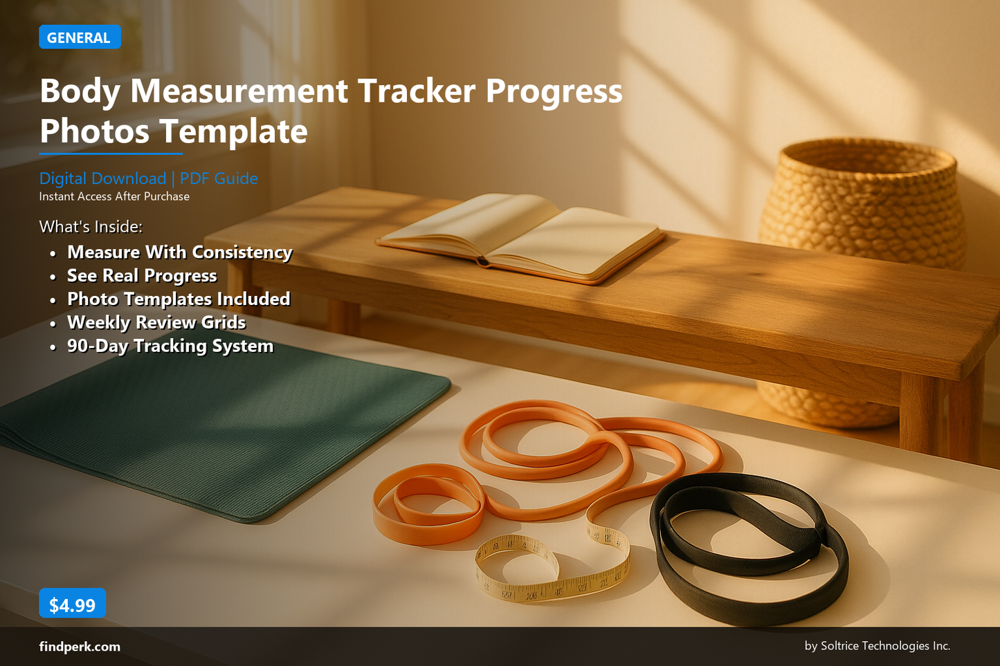 Body Measurement Tracker Progress Photos Template
