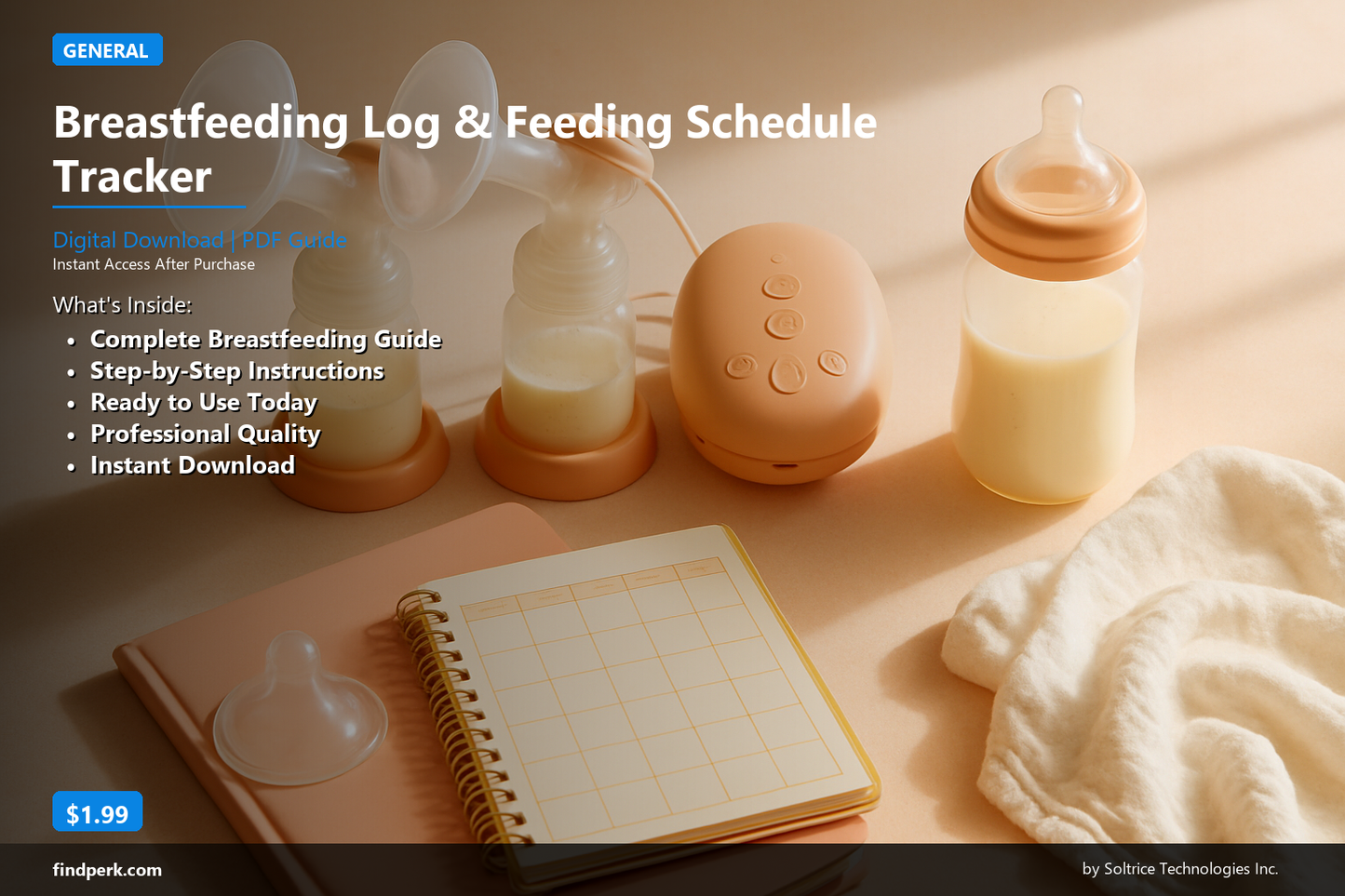 Breastfeeding Log & Feeding Schedule Tracker