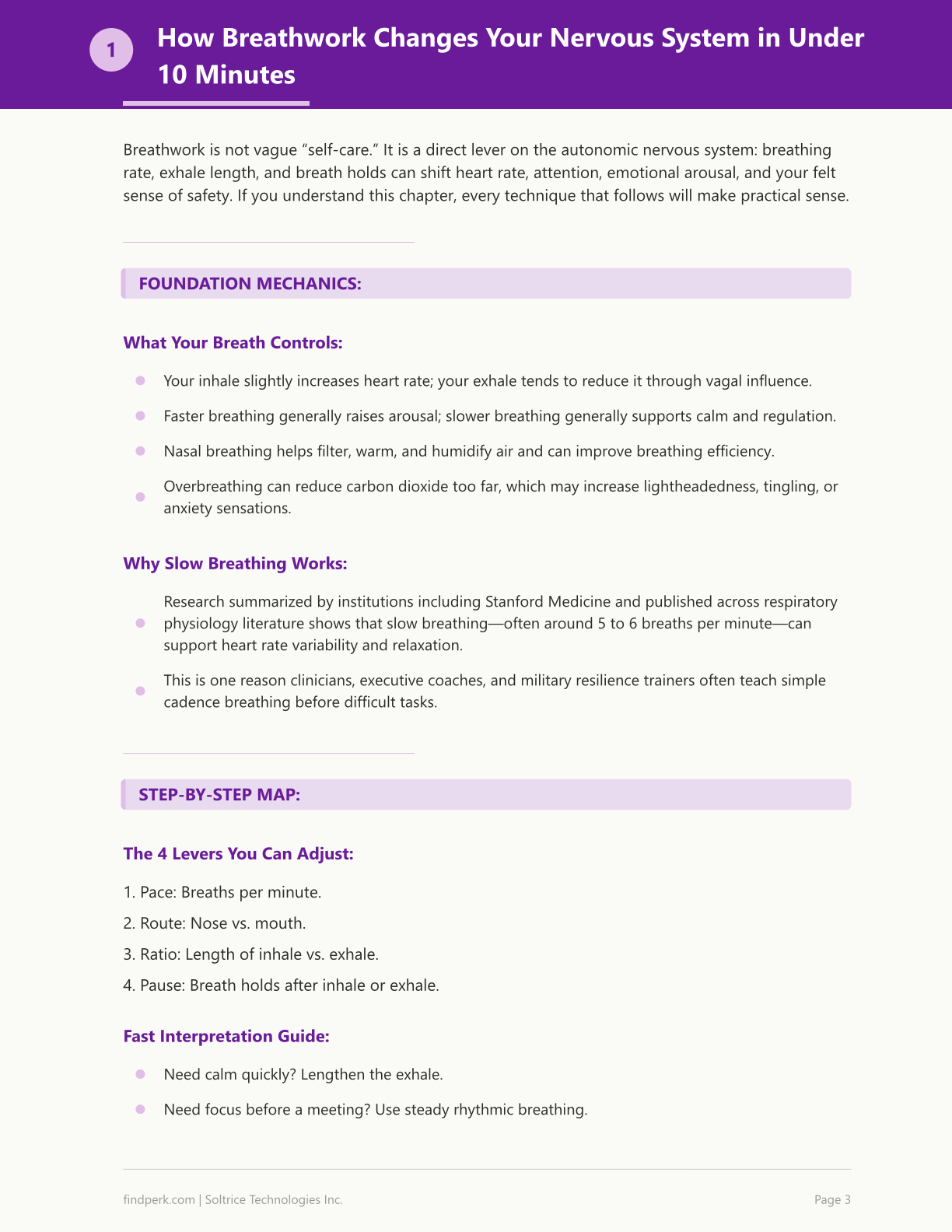 Breathwork Guide — 10 Techniques for Calm & Focus