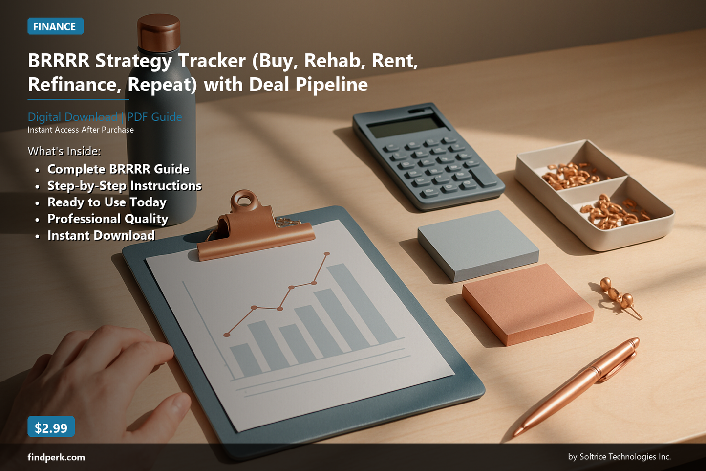 BRRRR Strategy Tracker (Buy, Rehab, Rent, Refinance, Repeat) with Deal Pipeline