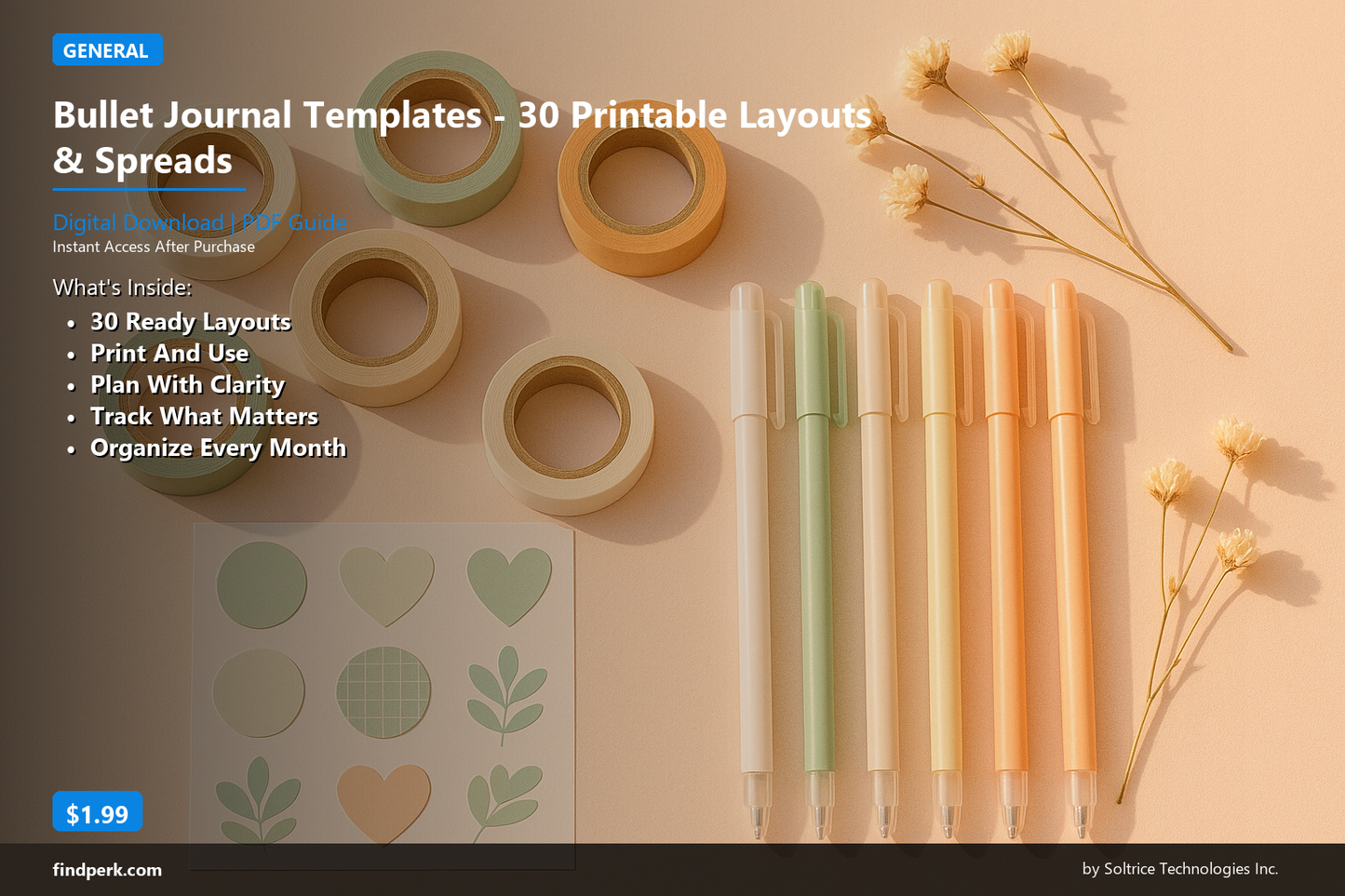 Bullet Journal Templates - 30 Printable Layouts & Spreads