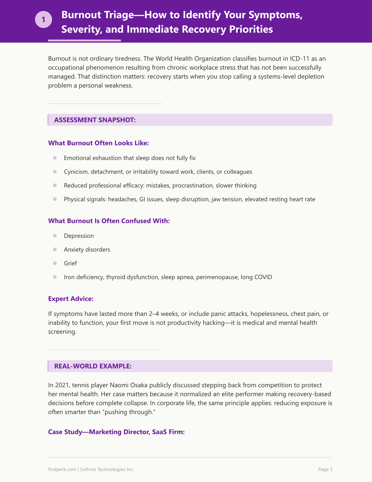 Burnout Recovery Workbook 30-Day Restoration Plan