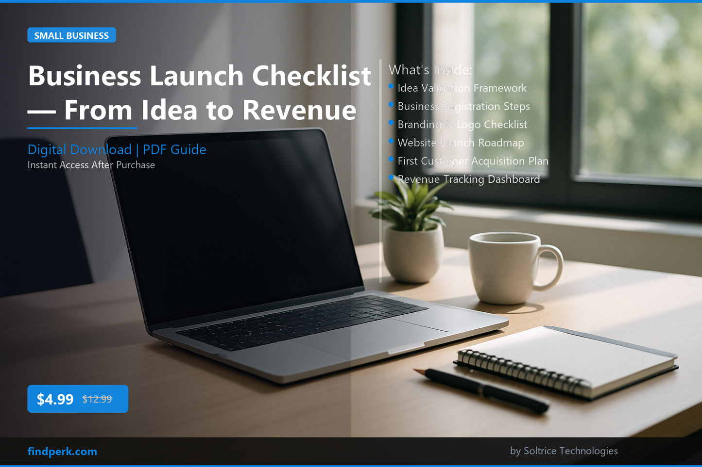 Business Launch Checklist — From Idea to Revenue