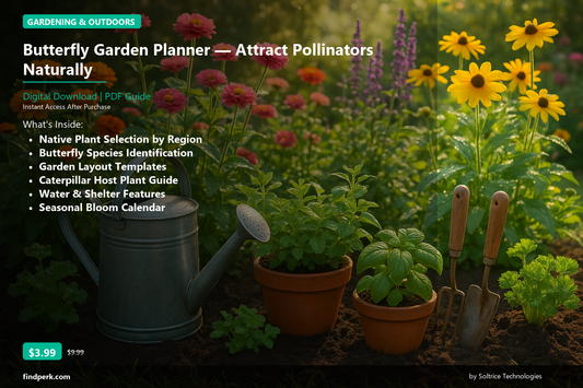 Butterfly Garden Planner — Attract Pollinators Naturally