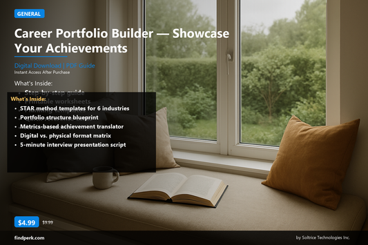 Career Portfolio Builder — Showcase Your Achievements