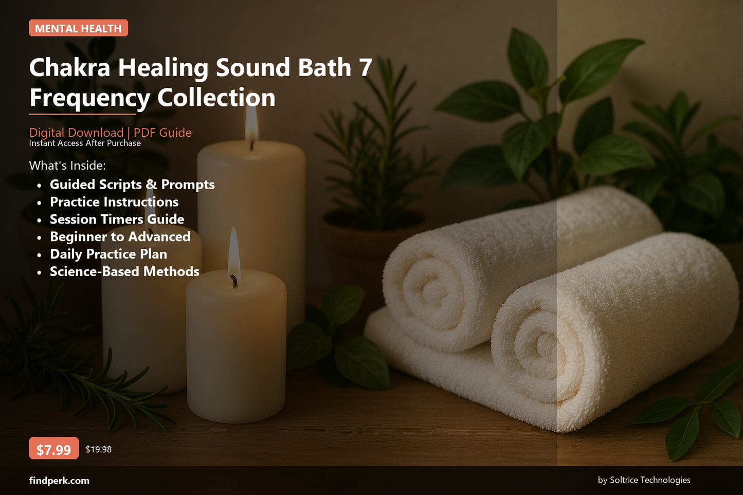 Chakra Healing Sound Bath 7 Frequency Collection - Cover