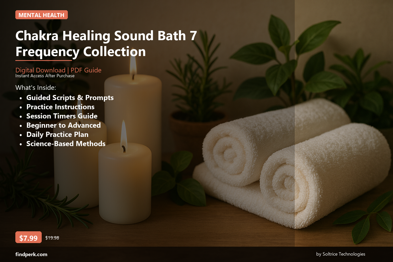 Chakra Healing Sound Bath 7 Frequency Collection - Cover
