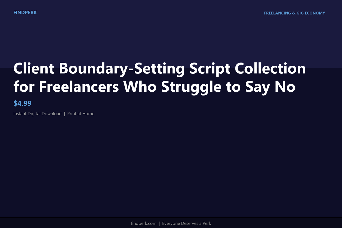 Client Boundary-Setting Script Collection for Freelancers Who Struggle to Say No
