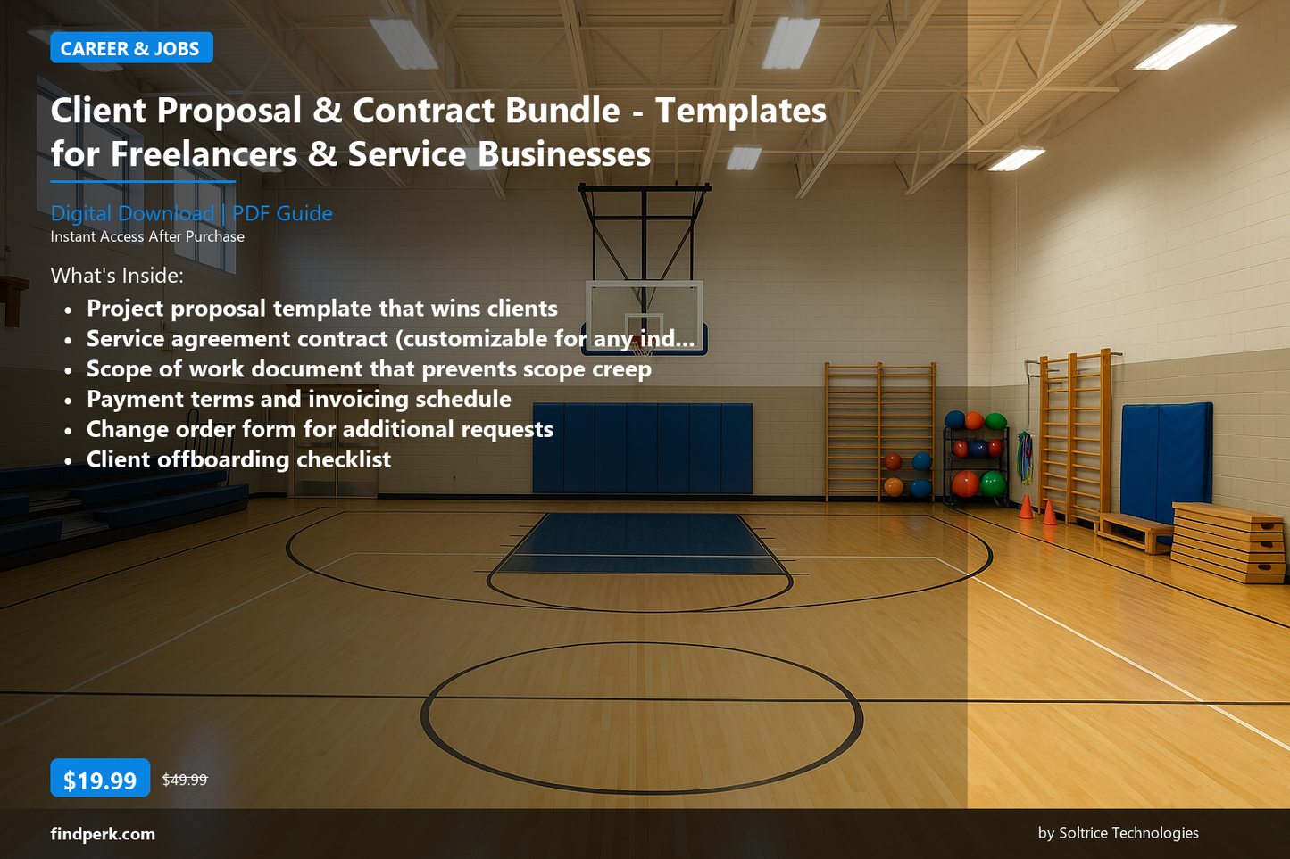 Client Proposal & Contract Bundle - Templates for Freelancers & Service Businesses - Cover