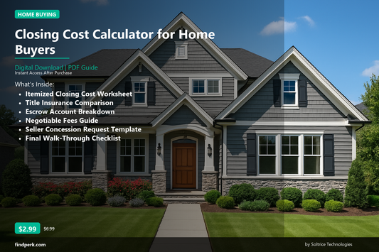 Closing Cost Calculator for Home Buyers