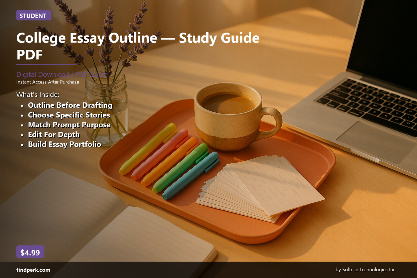 College Essay Outline — Study Guide PDF