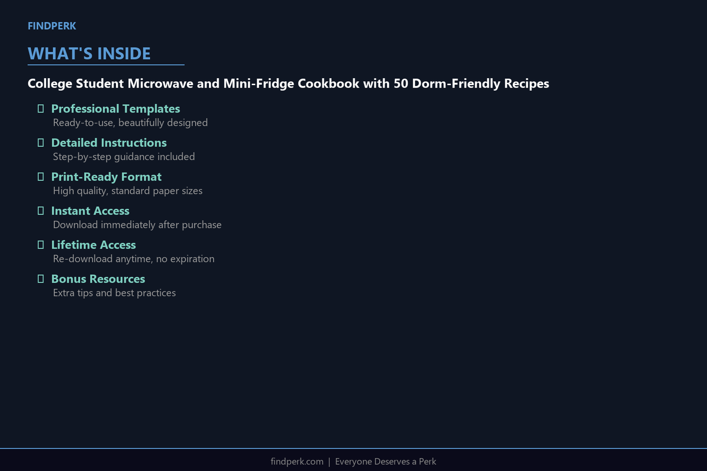 College Student Microwave and Mini-Fridge Cookbook with 50 Dorm-Friendly Recipes