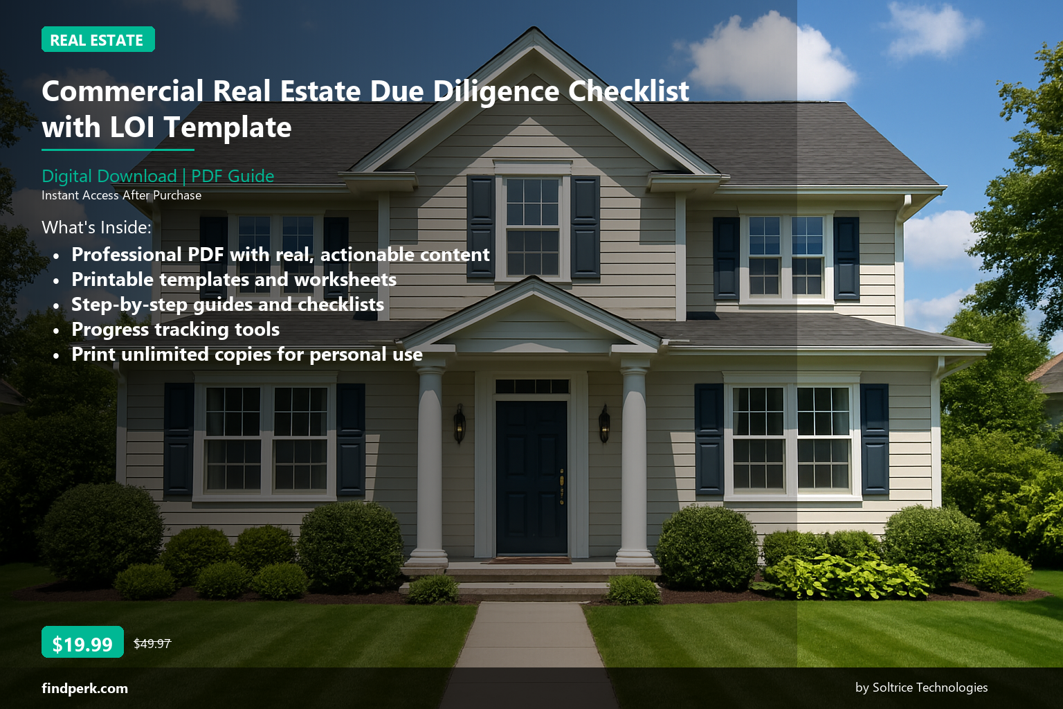 Commercial Real Estate Due Diligence Checklist with LOI Template – FindPerk