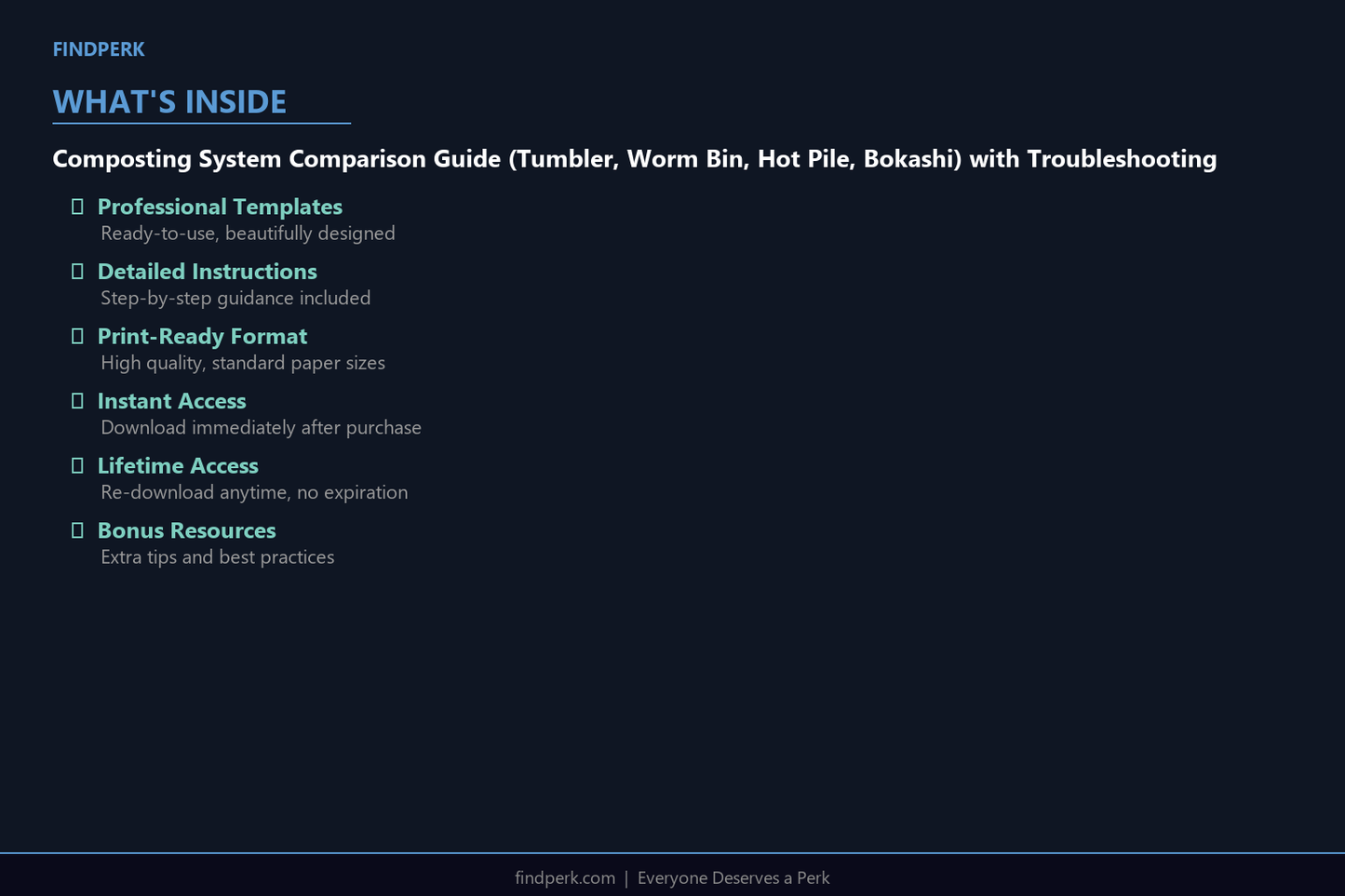 Composting System Comparison Guide (Tumbler, Worm Bin, Hot Pile, Bokashi) with Troubleshooting