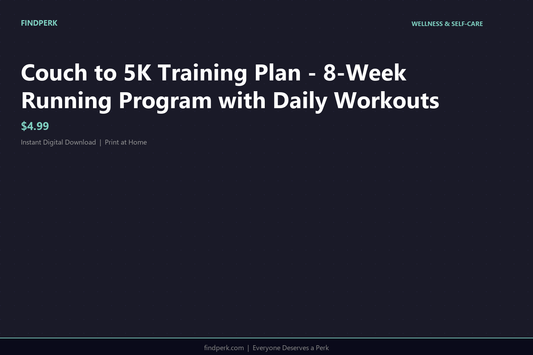 Couch to 5K Training Plan - 8-Week Running Program with Daily Workouts