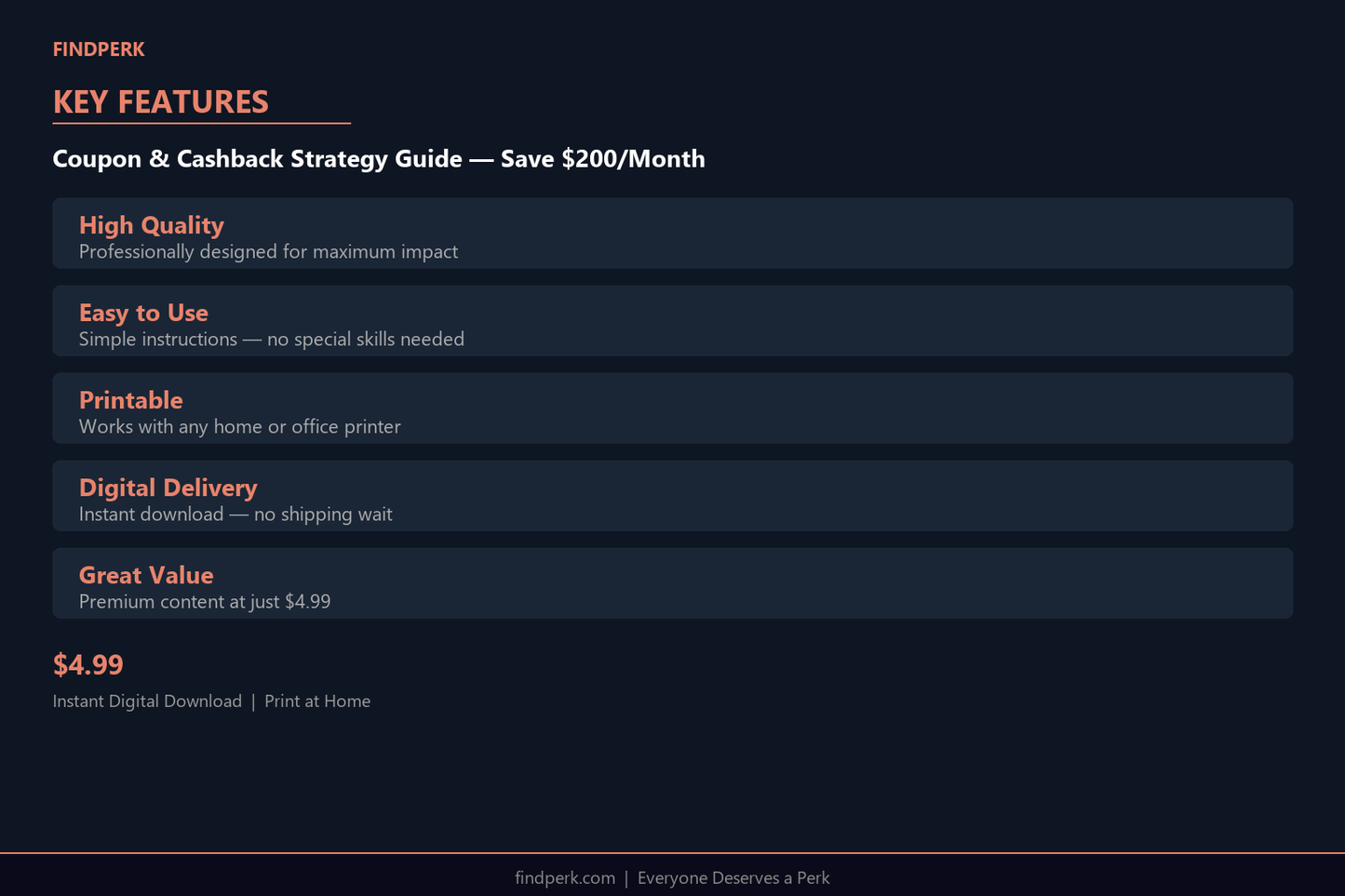 Coupon & Cashback Strategy Guide — Save $200/Month