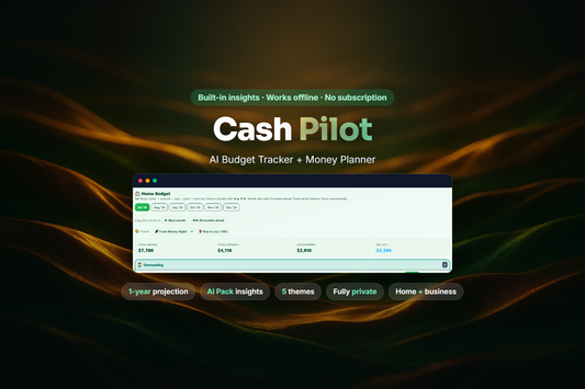 Cash Pilot - AI Budget Tracker & Money Planner