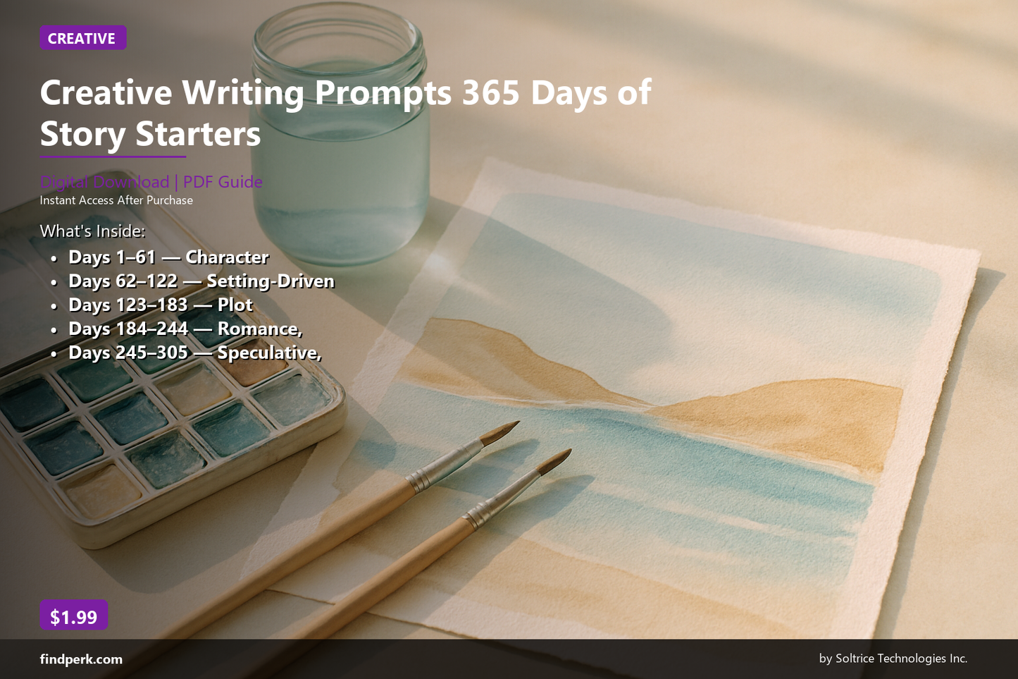 Creative Writing Prompts 365 Days of Story Starters