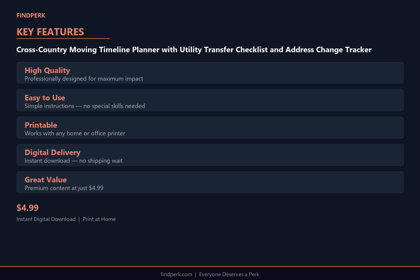 Cross-Country Moving Timeline Planner with Utility Transfer Checklist and Address Change Tracker