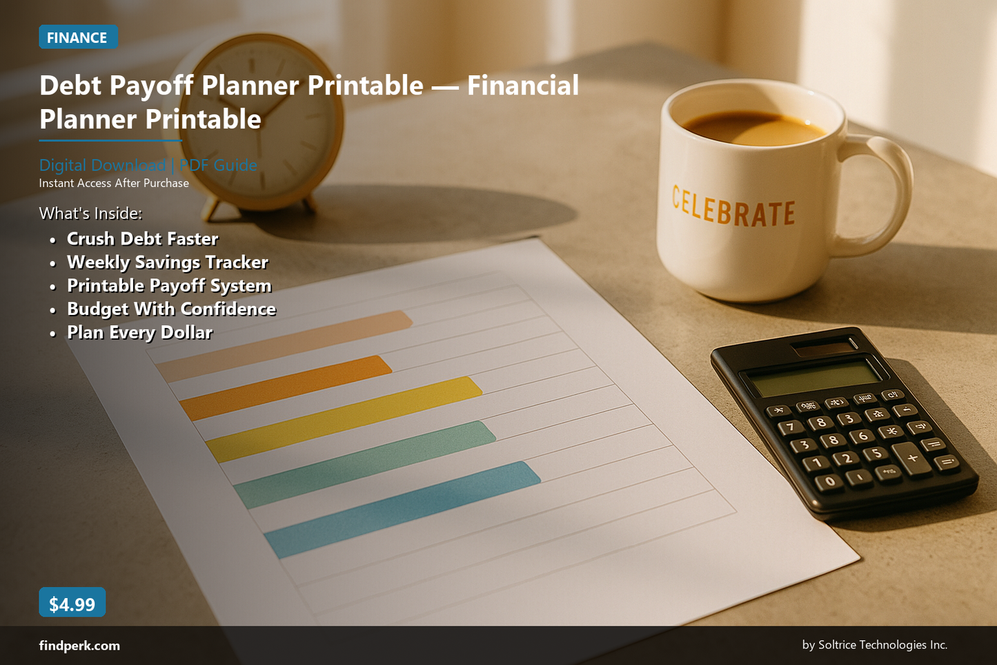 Debt Payoff Planner Printable — Financial Planner Printable