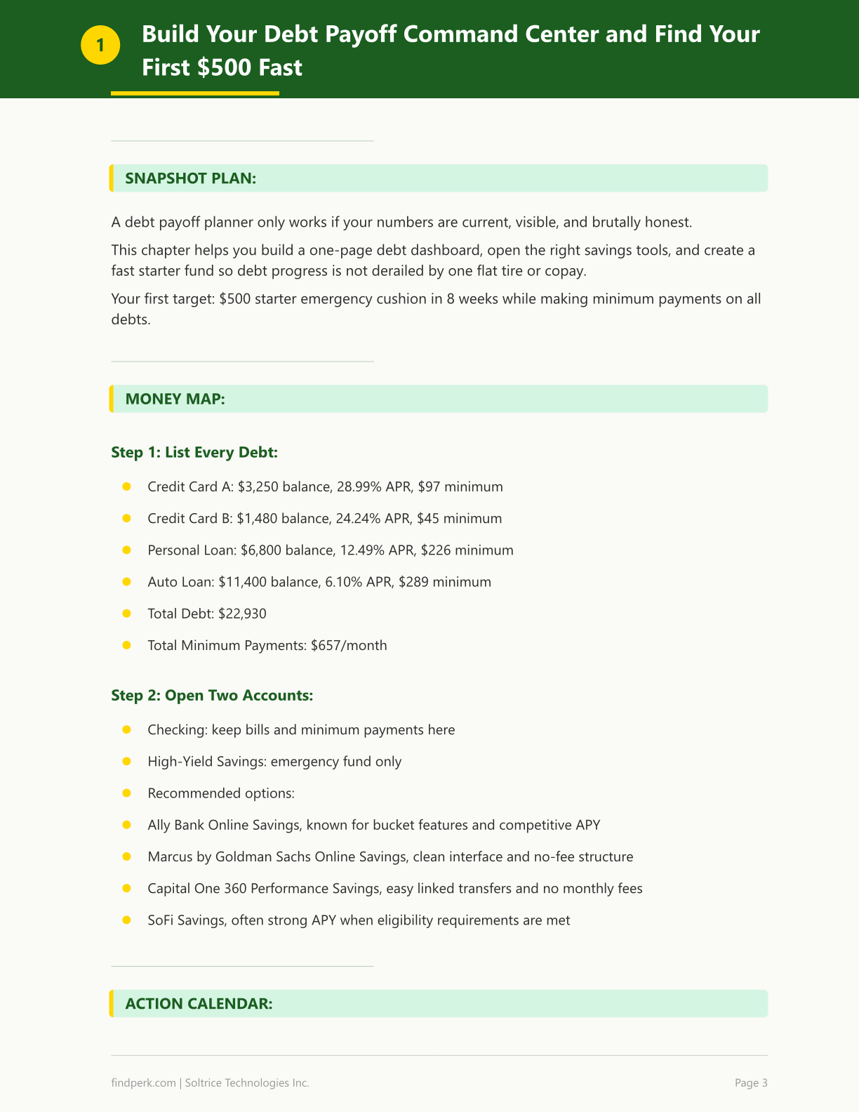 Debt Payoff Planner Printable — Financial Planner Printable