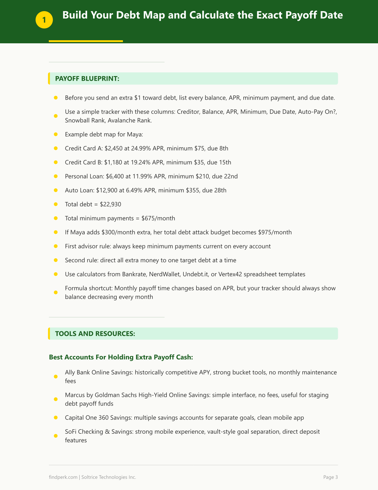 Debt Payoff Tracker & Calculator