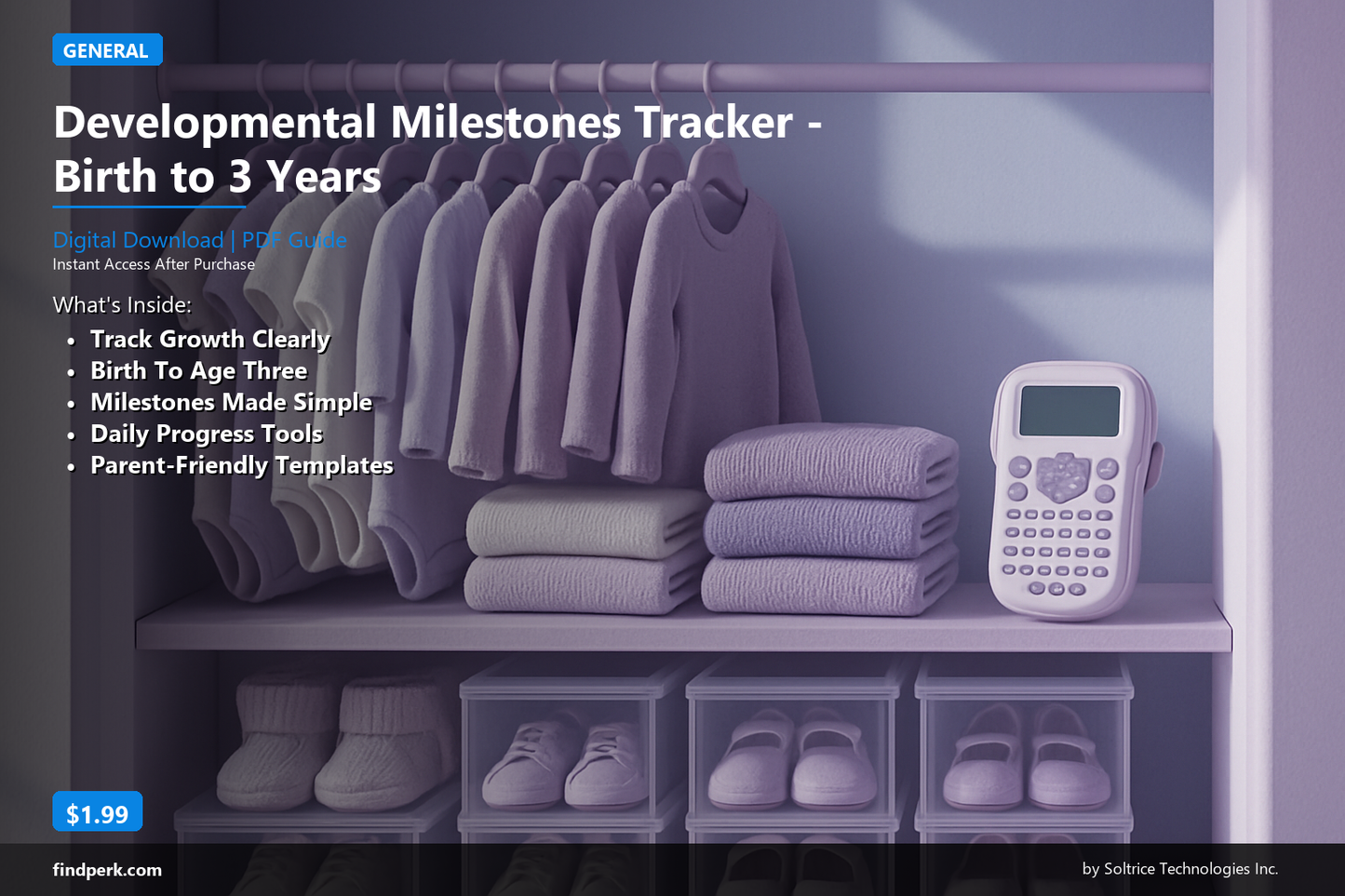Developmental Milestones Tracker - Birth to 3 Years